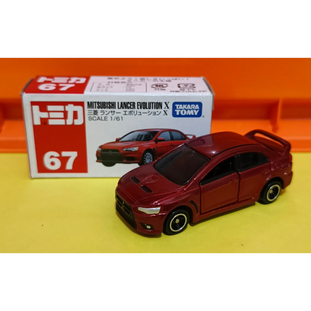 Tomica Takara Tomy 67 Mitsubishi Lancer Evolution X