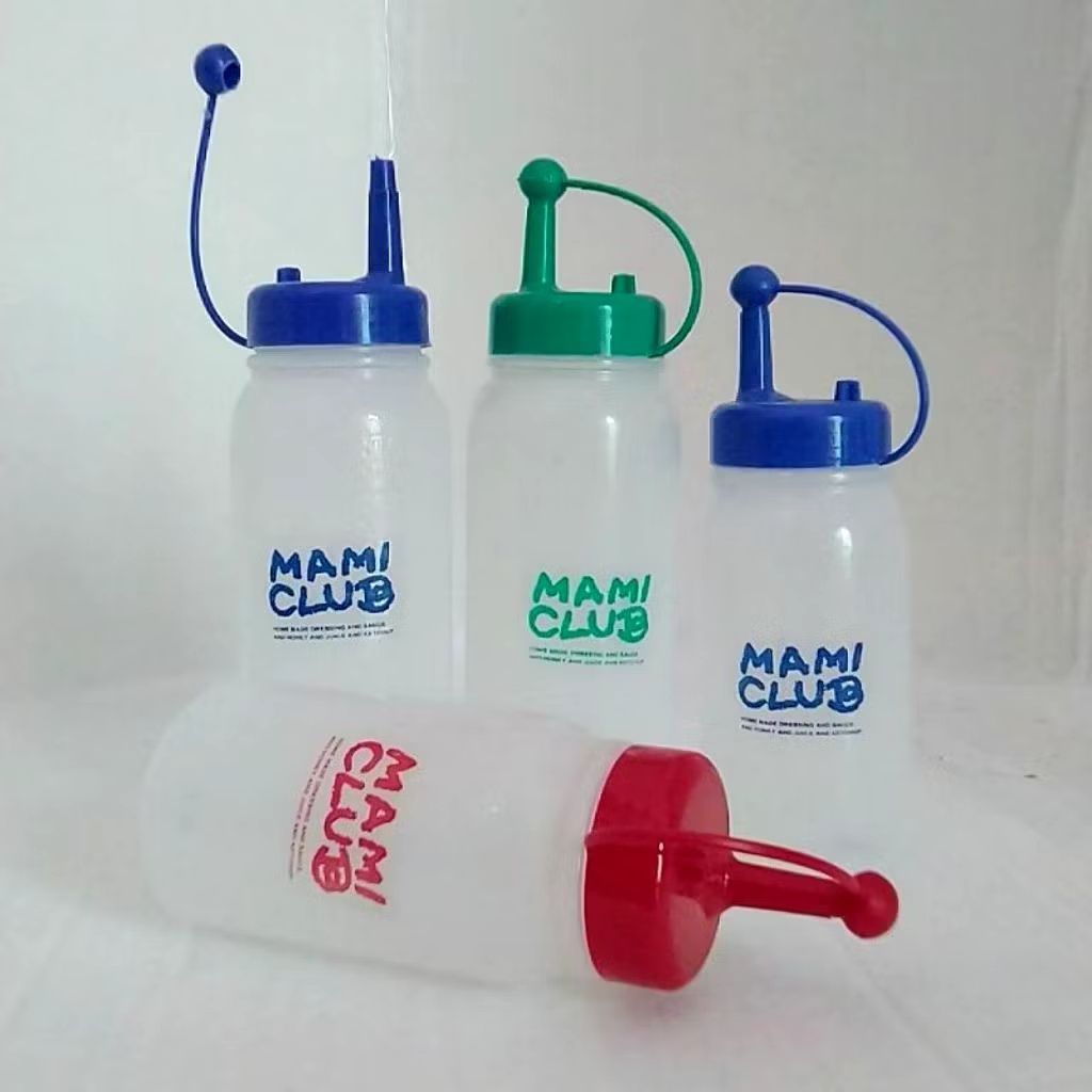 Tempat Wadah Plastik Saus Kecap Mami Club/Botol Kecap Saus Mini/Botol Saus Kecap Plastik Bahan Lentu
