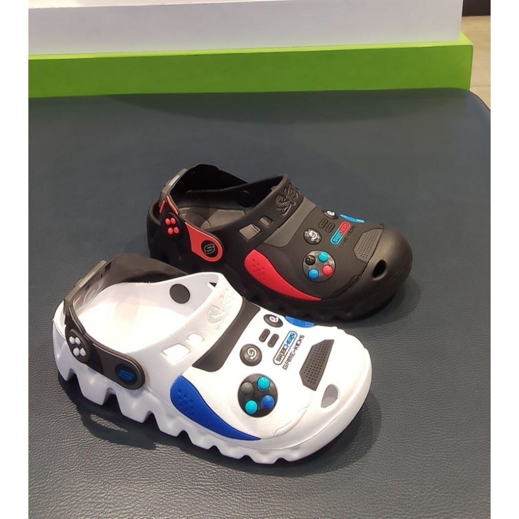 Best seller sandal skechers game kick for kids original