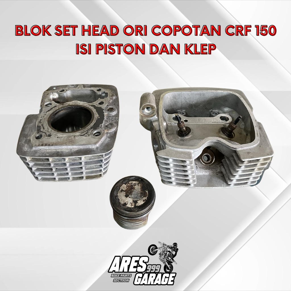 BLOK HEAD KOP ORIGINAL COPOTAN CRF 150 BLOK HEAD ORIGINAL CRF 150 BORING ORI CRF HEAD ORI CRF 150L