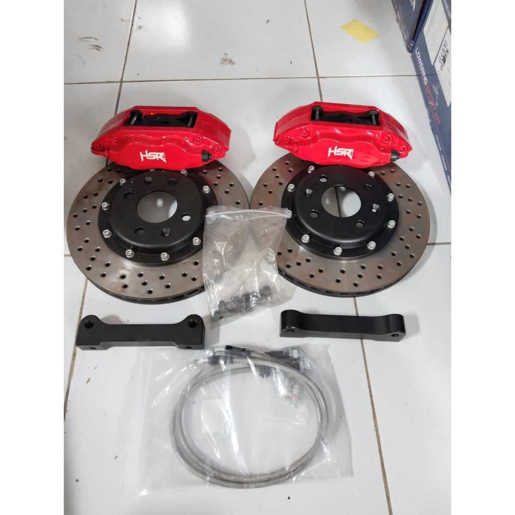 BBK Red Jazz/Brio HSR 4 Piston MZ7600 Front Drilled