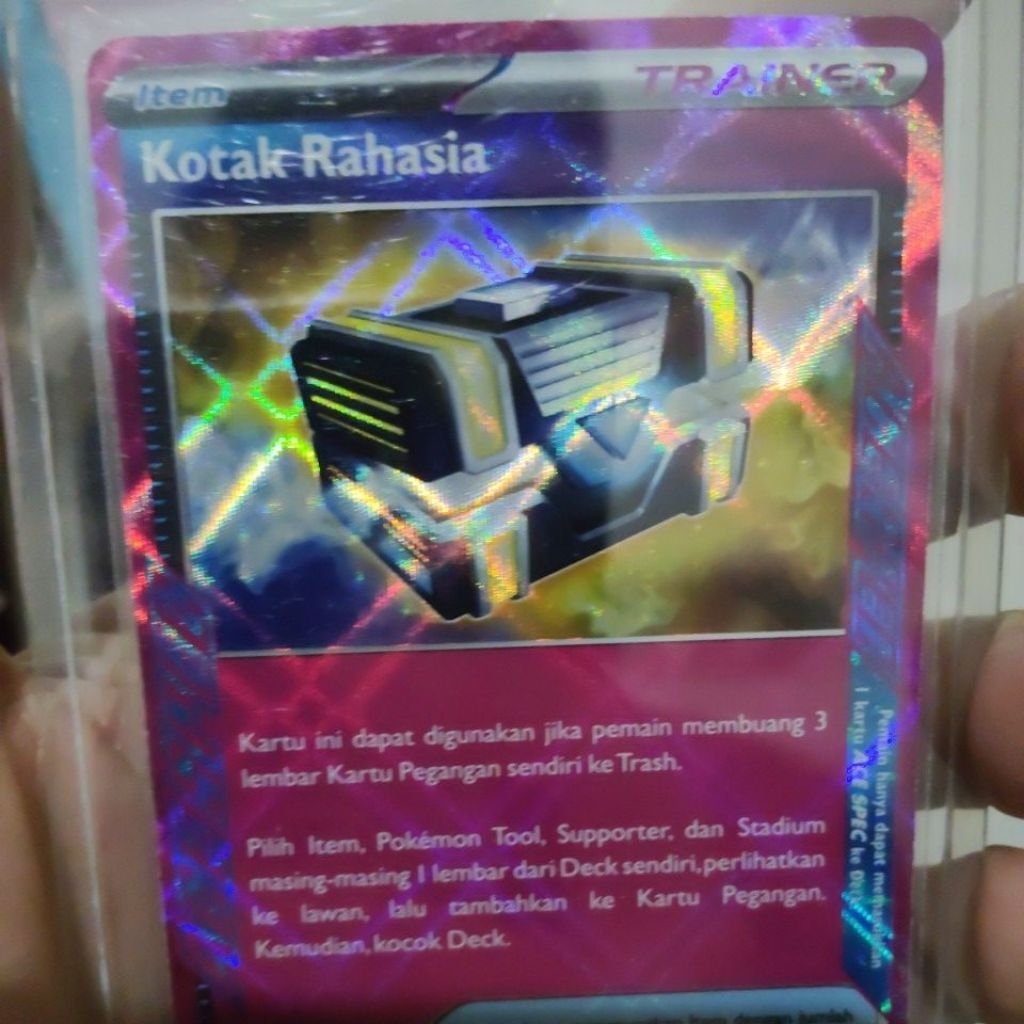 Kartu Pokemon ACE Kotak Rahasia