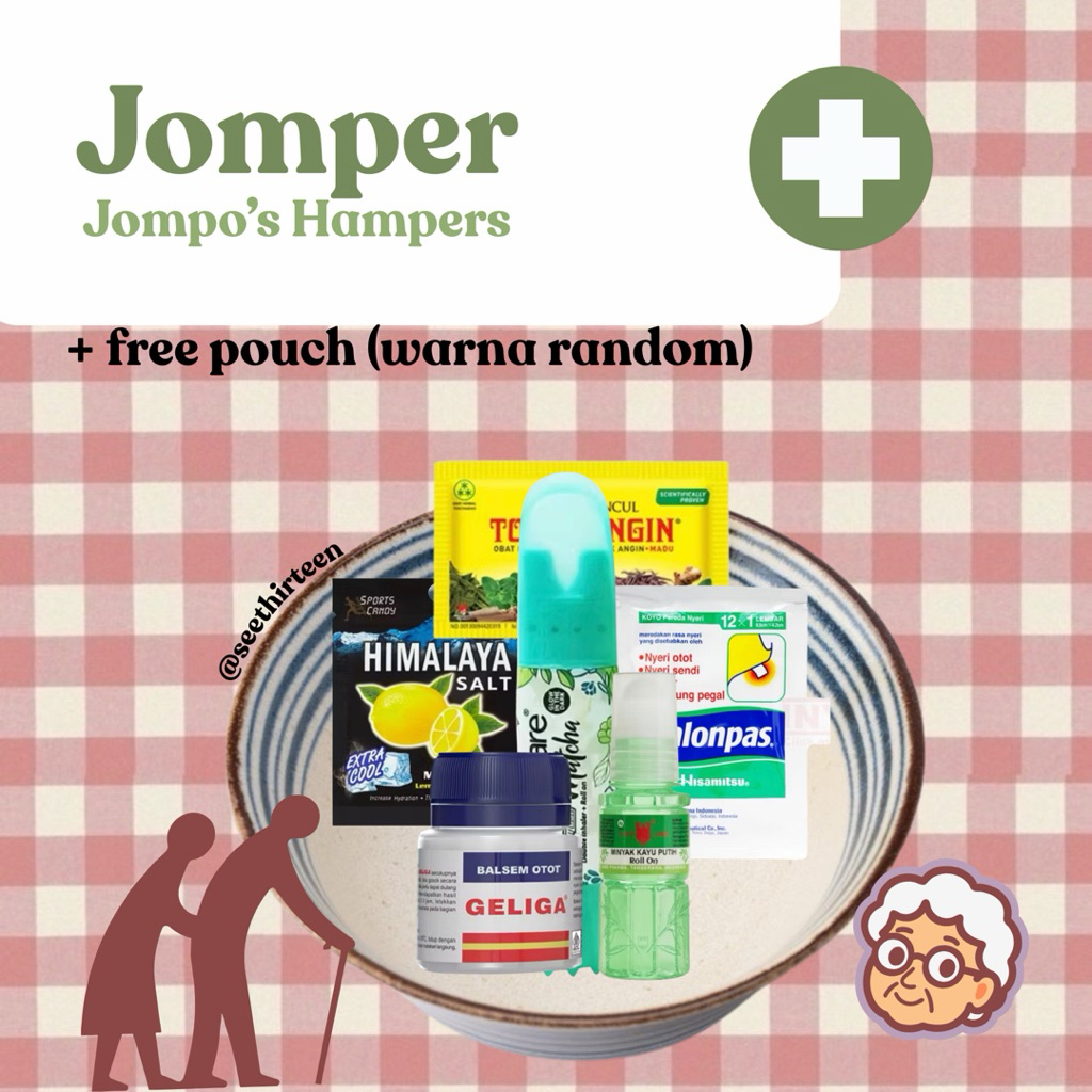 JOMPER Jompo's Hampers (Kit remaja jompo travel friendly)