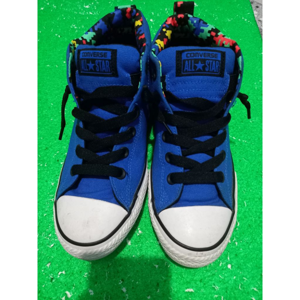 PL sepatu casual Convers CT biru
