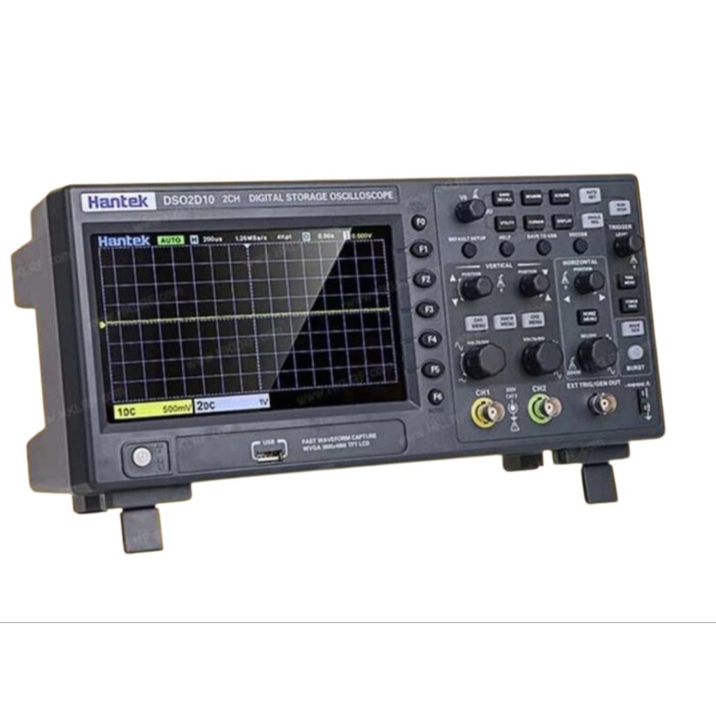 ORIGINAL Oscilloscope HANTEK DSO2D10 2 Channel Osiloskop