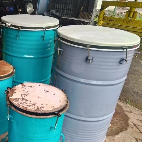 BEDUK TAKBIRAN BERBAHAN DRUM TEBAL DAN KULIT KAMBING BERKUALITAS SUARA NYARING