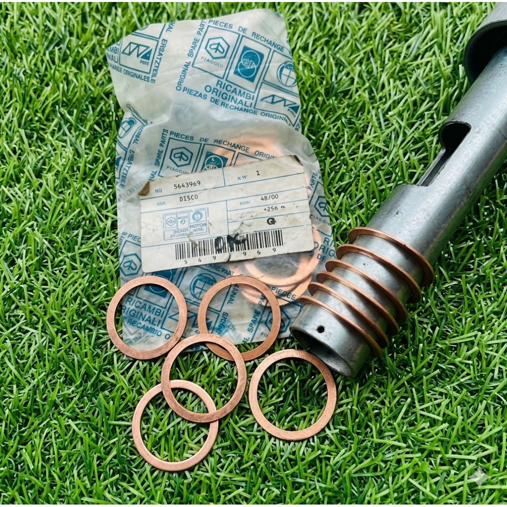 Ring Kuningan Stik Vespa Super Sprint PX Excel Exclusive PS Strada Bajaj Spartan | Sparepart Vespa C
