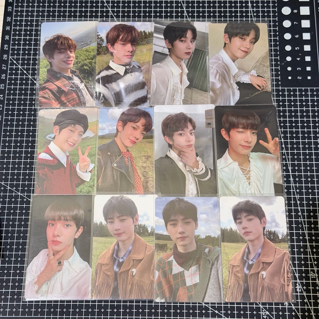(ready) official pc bdo heeseung jake sunoo sunghoon hee dawn dusk border day one baret kemeja ketup
