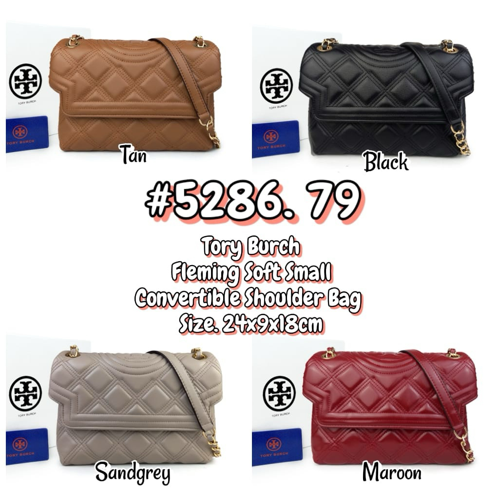 Towy Burch Fleming Soft Small Convertible Shoulder Bag