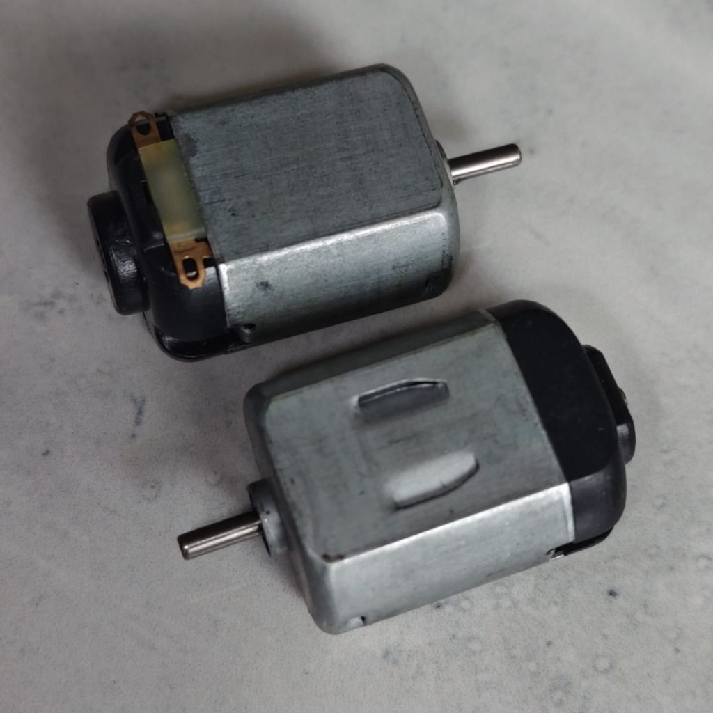 dinamo 3v motor dc toy tamiya 19000-30000rpm (hitam)