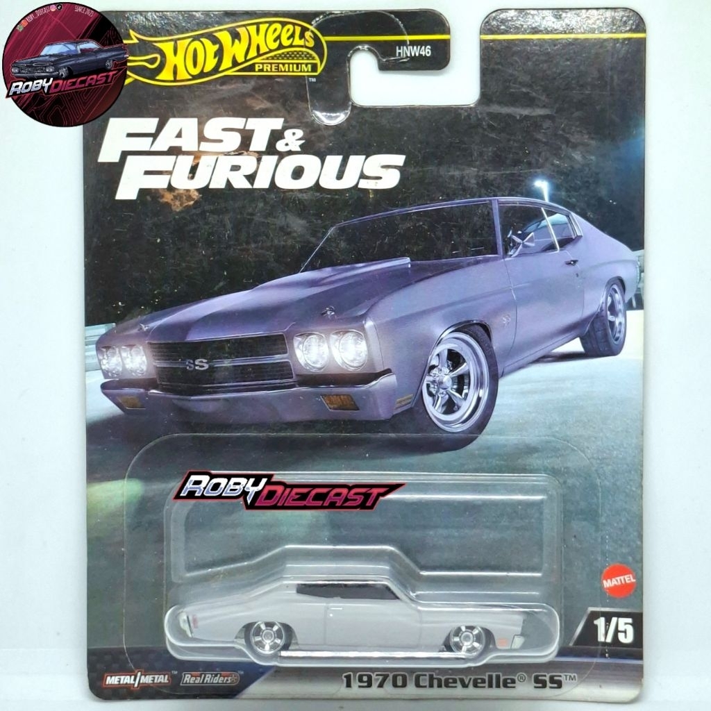 Hot Wheels Premium 1970 Chevelle SS Fast & Furious