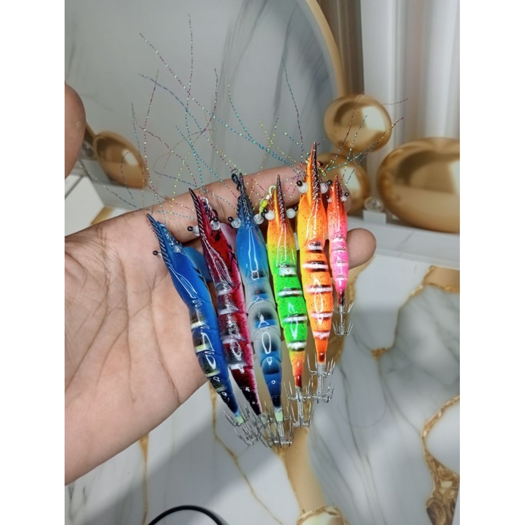 udang udangan kayu model udang