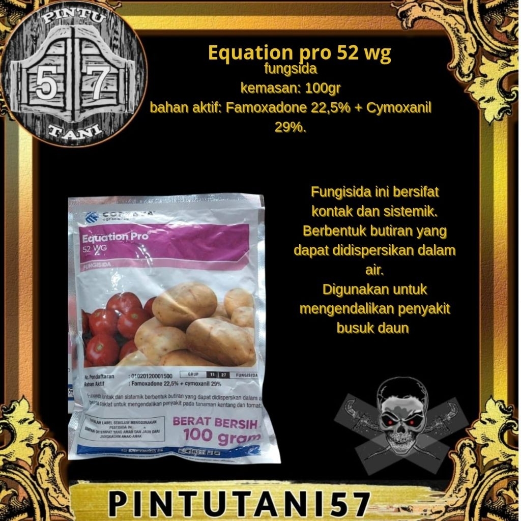 Fungisida Sistemik & Kontak untuk Tanaman Kentang, Cabai, Tomat, Bawang Merah, dan Padi
