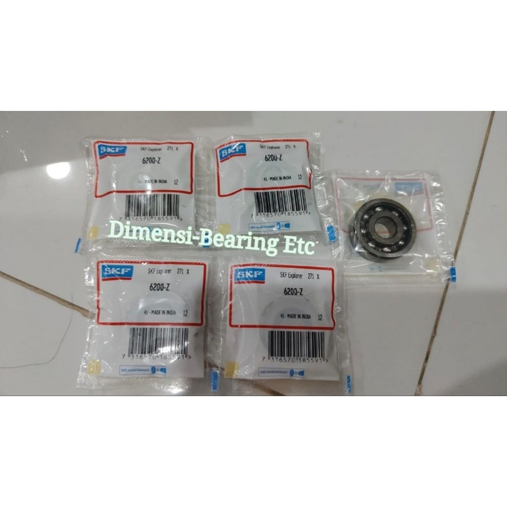 BALL BEARING 6200 Z SKF