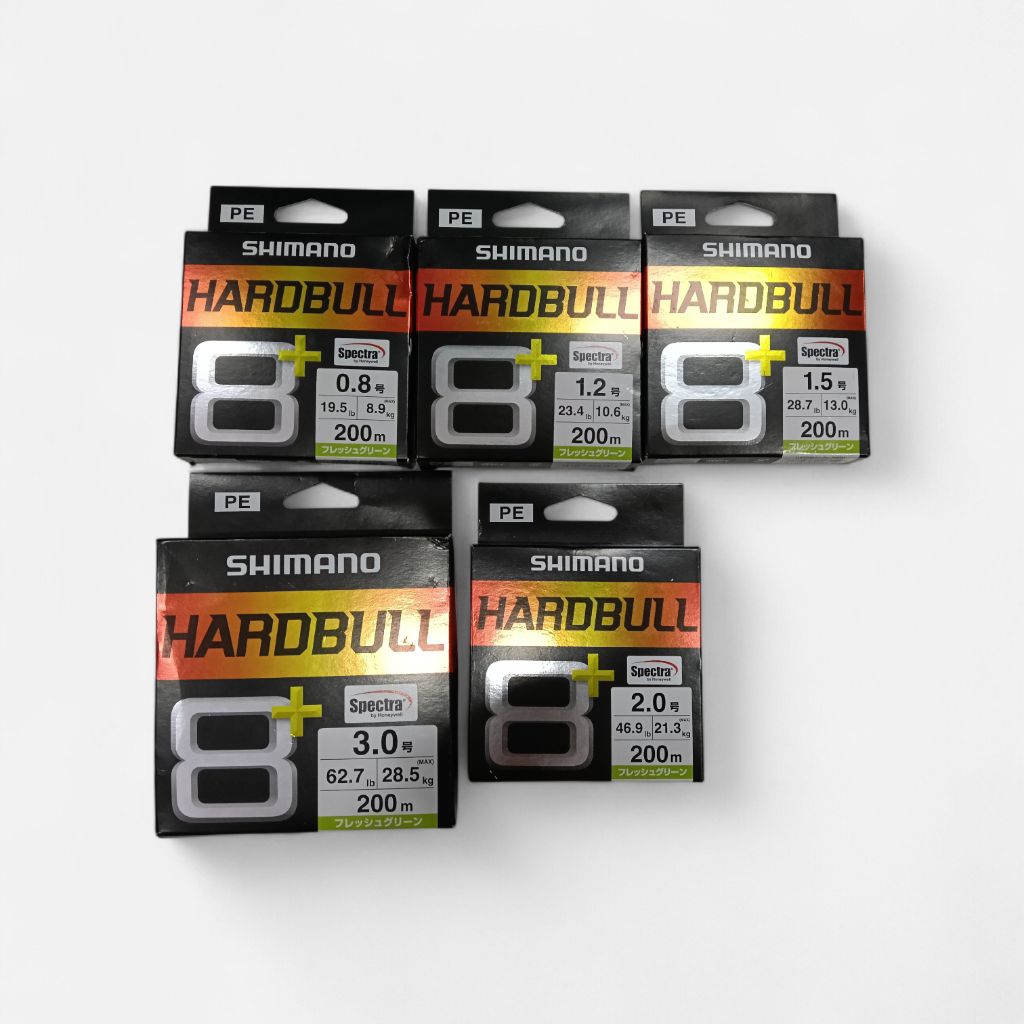 Senar pancing PE Shimano hardbull 8+ 200m.