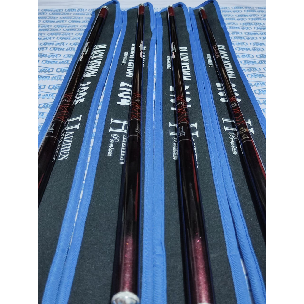 TEGEK HAIZEN BLACK VENOM GEN 2 210 240 270 300 JORAN TEGEK GALATAMA SPEK KAKU IDEAL MANCING LELE