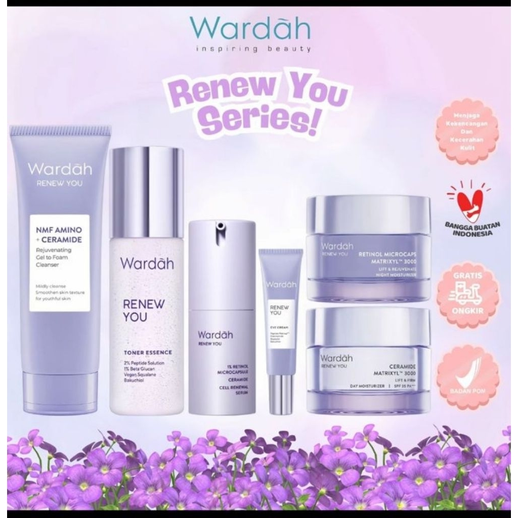 Wardah Renew You Series samarkan kerutan dan flek hitam