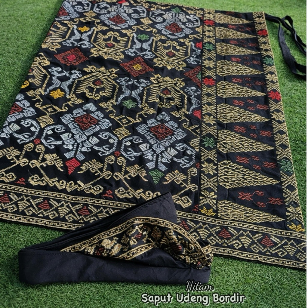 SET SAPUT BORDIR PRIA DEWASA | SAPUT BORDIR | SET SAPUT UDENG BORDIR DEWASA