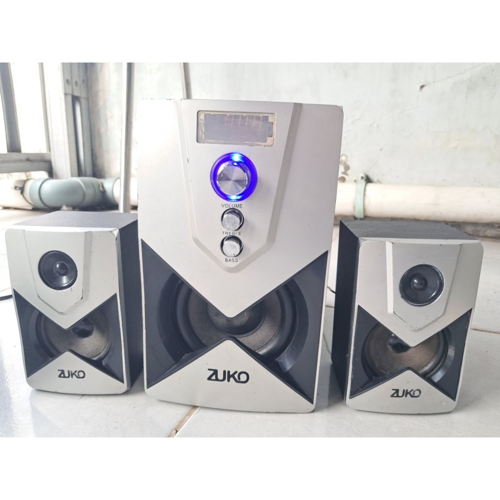 Speaker aktif ZUKO, ngebass, normal