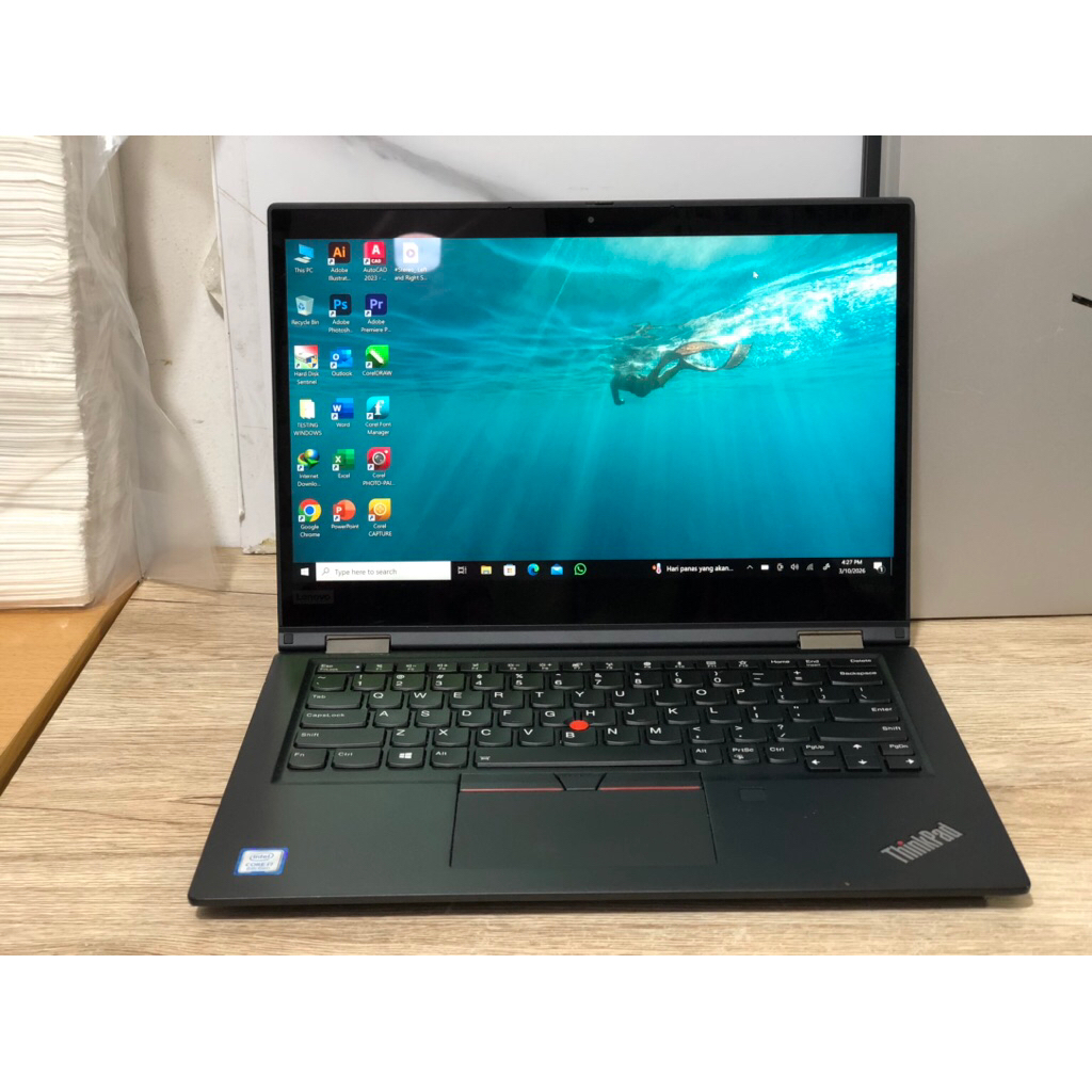 LENOVO THINKPAD X390 YOGA INTEL CORE I7 GEN 8 RAM 16 SSD 512