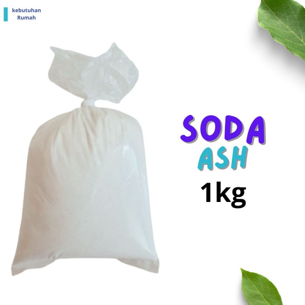 Soda Ash Dense Penjernih Air Kolam Renang 1Kg / Soda Ash Penambah PH Kolam Renang