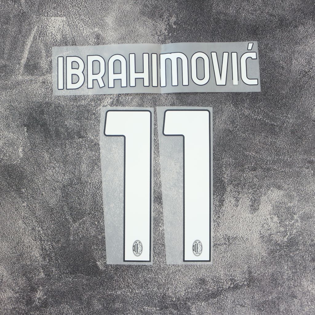 Official Nameset AC Milan Home 2020/21 New