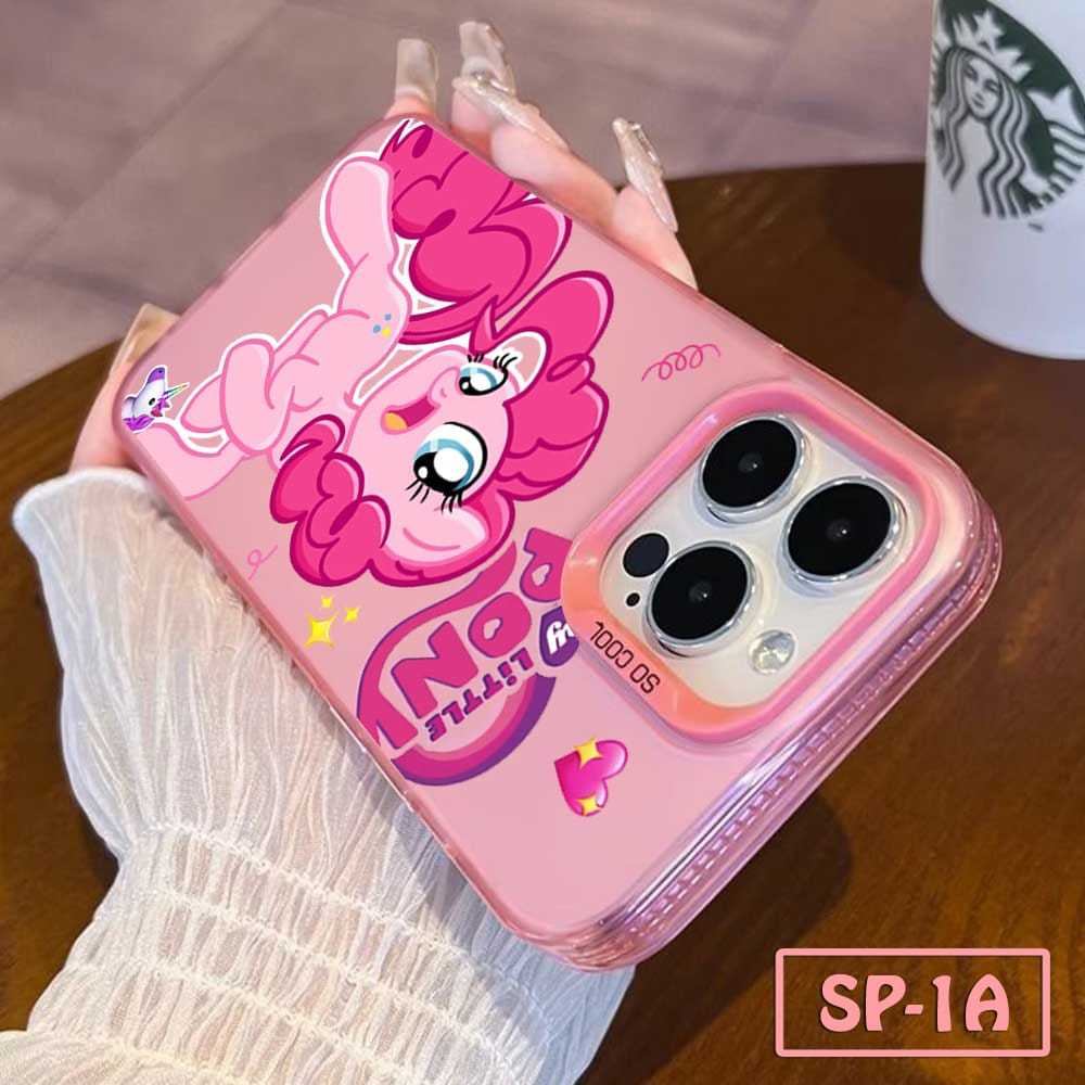 Case Gambar Itel A70 Case Gambar Kartun Pinkie Pie My Little Pony Case Hologram Motif
