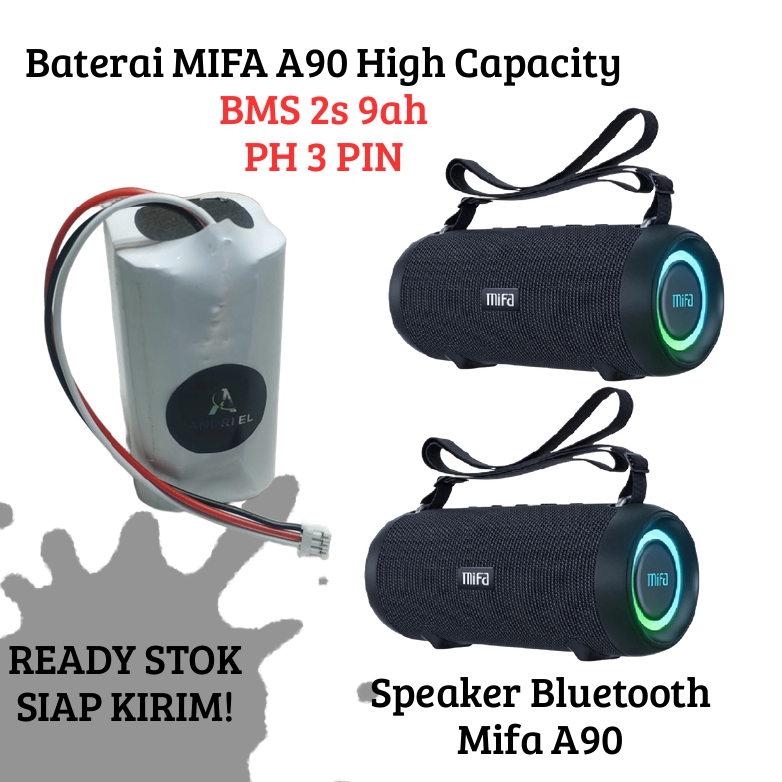 Battery Speaker MIFA A90 dll 7.4V High Capacity Soket PH 3PIN