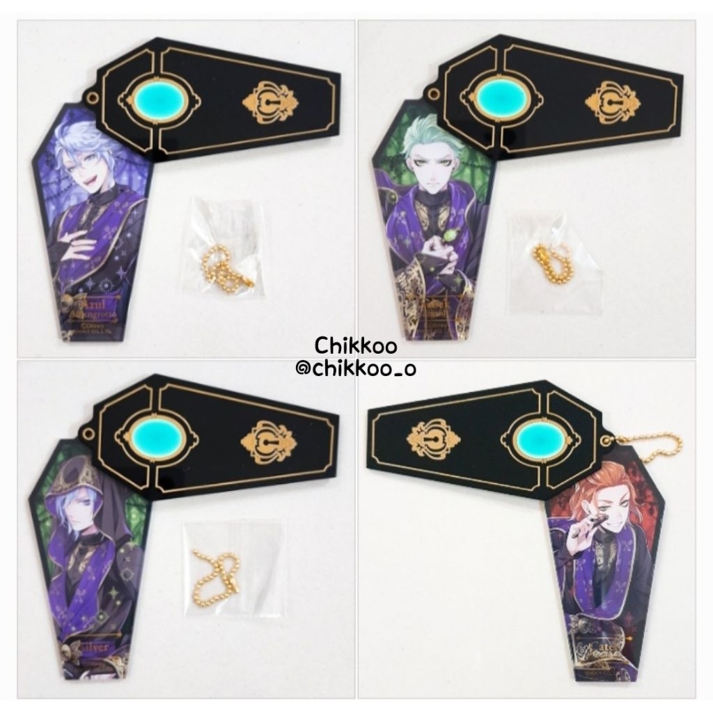 Twisted Wonderland Ceremonial Robes Coffin Acrylic Charm (Tebal)