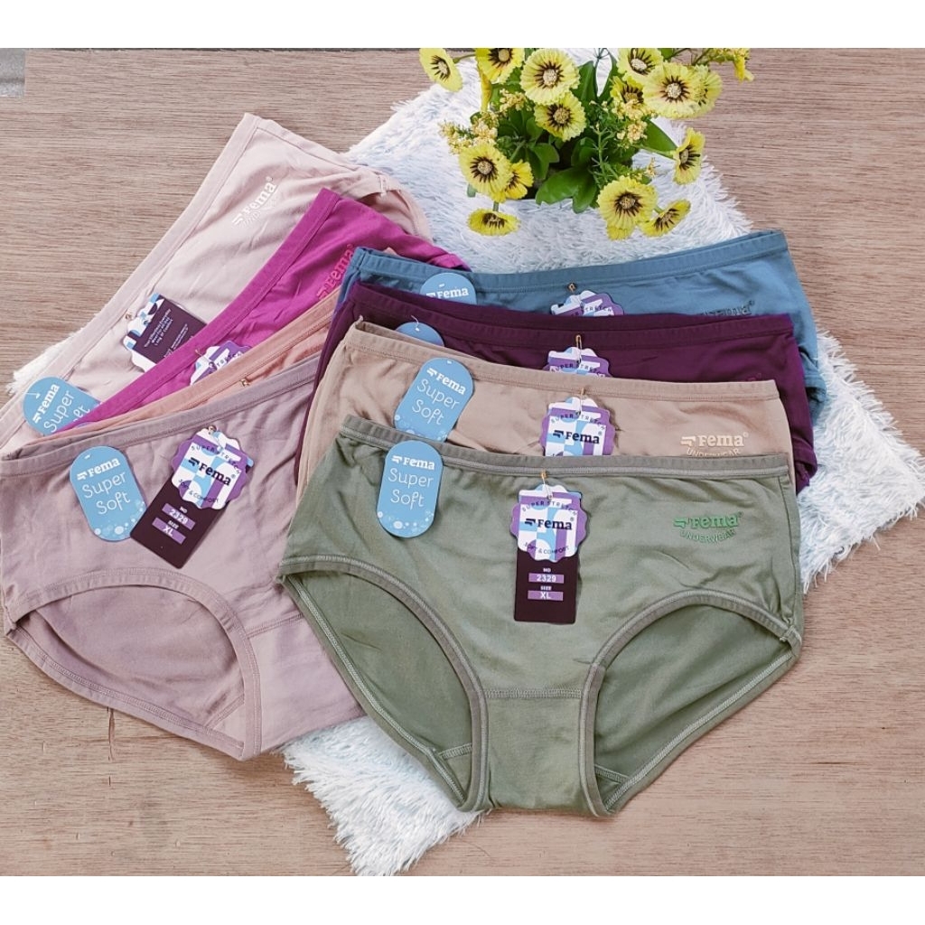 CD fema celana dalam wanita fema cd katun