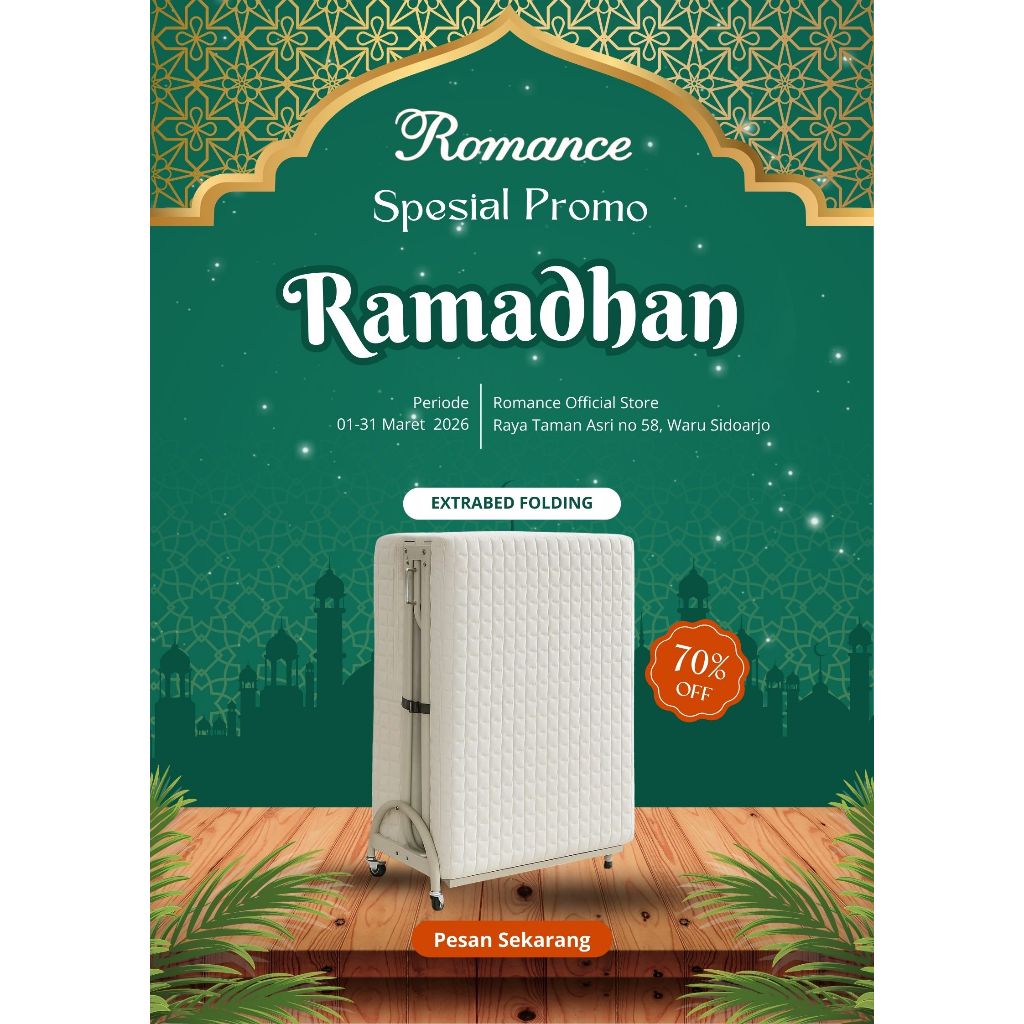 Romance Springbed - Extra bed Folding