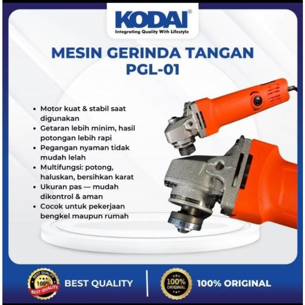 KODAI MESIN GERINDRA TANGAN PGL-01