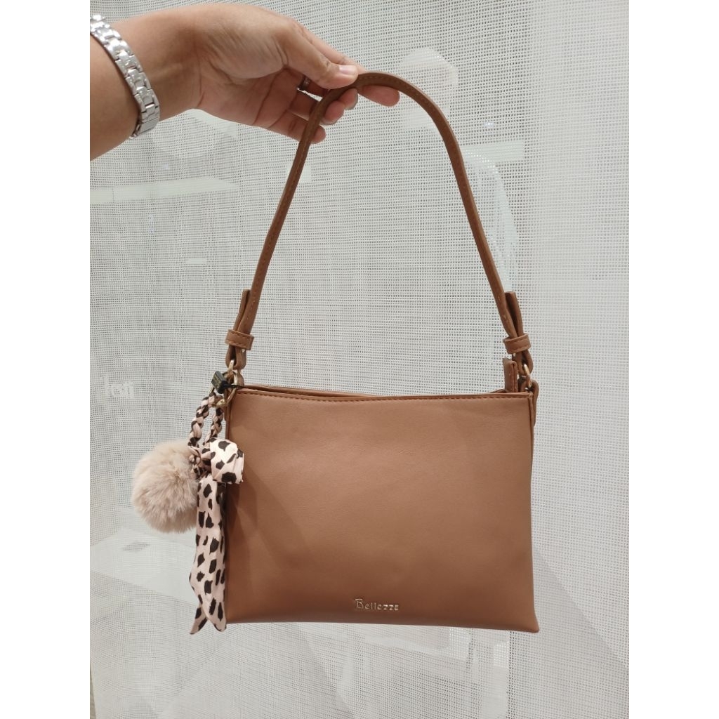 Tas Wanita Hobo BELLEZZA Yz2330262 Original Depstore Ori Mall Tas Bahu Sling Bag Selempang Wanita