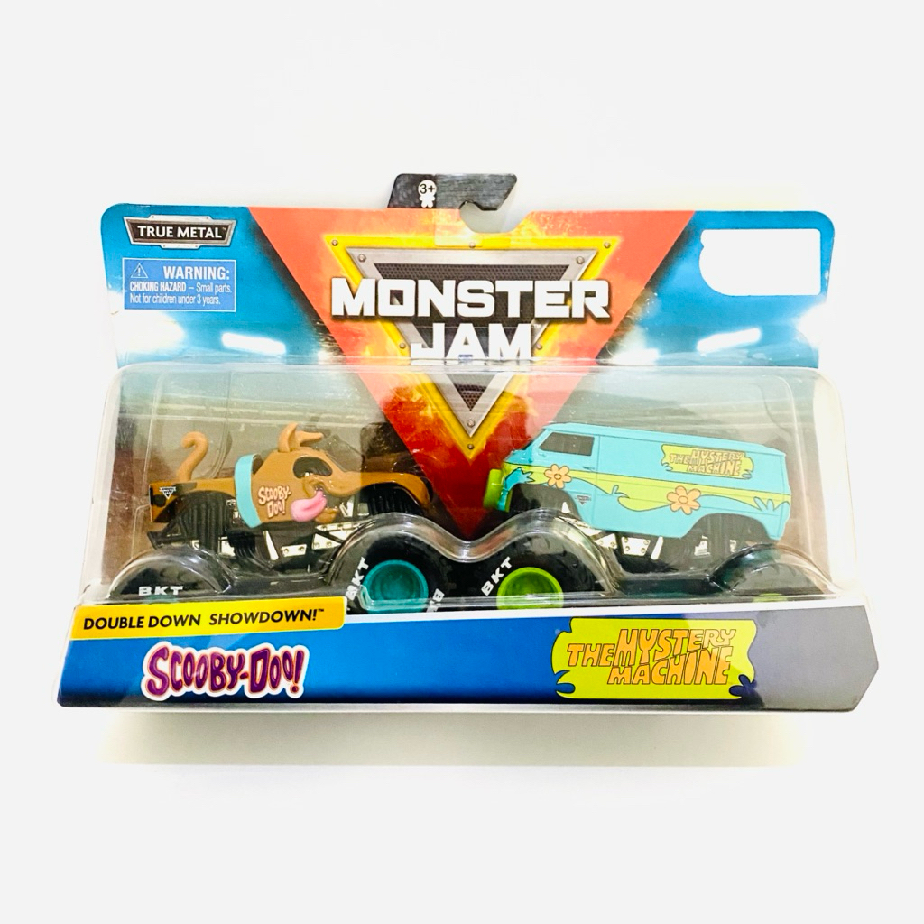 Monster Jam Scooby Doo and Mystery Machine - Double Showdown