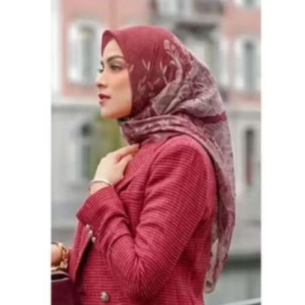 Buttonscarves Thun - Tulip SALE FREE Bros Dagu Barang Ready Siap Kirim
