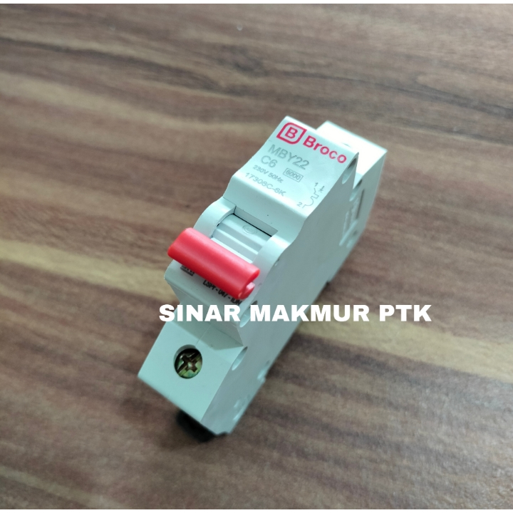 BROCO MCB C 6 Ampere (17306C)
