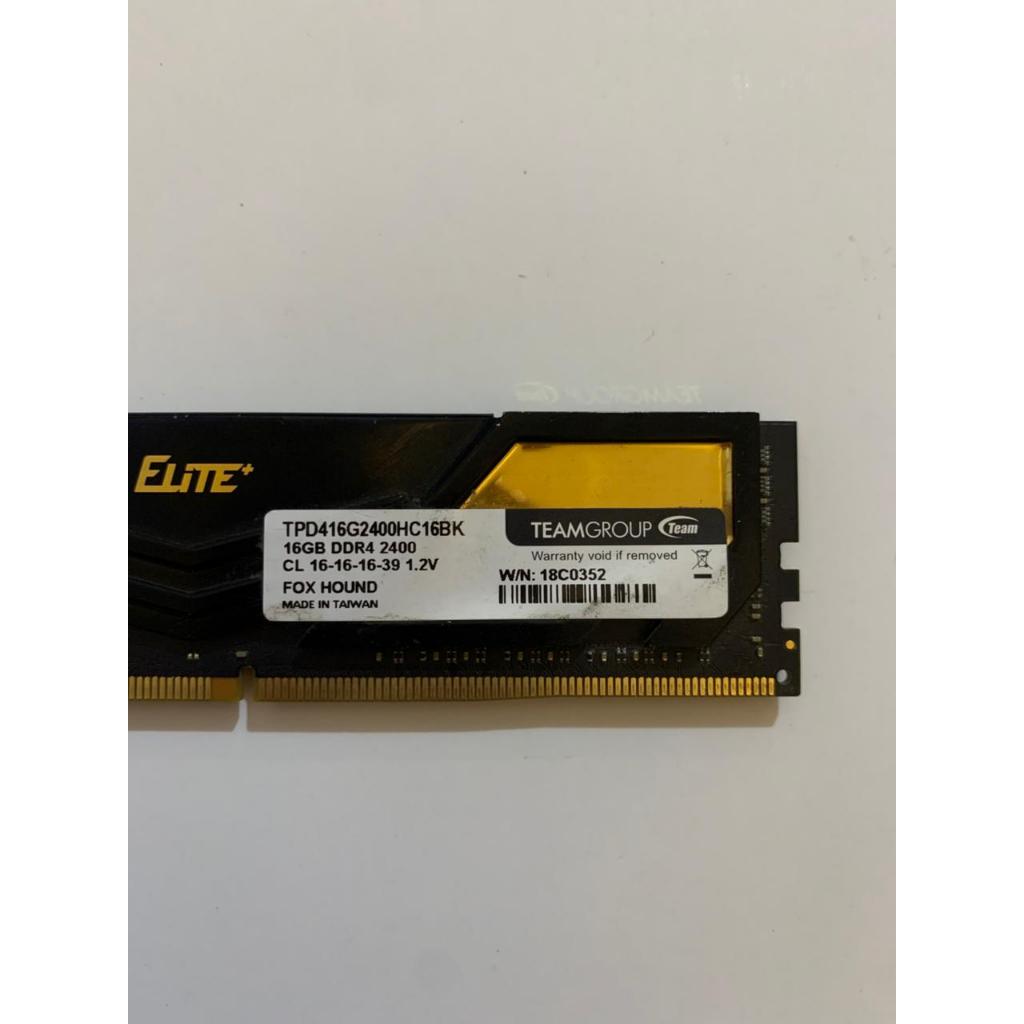 RAM PC DDR4 Team Elite 2x16GB 2400 MHz
