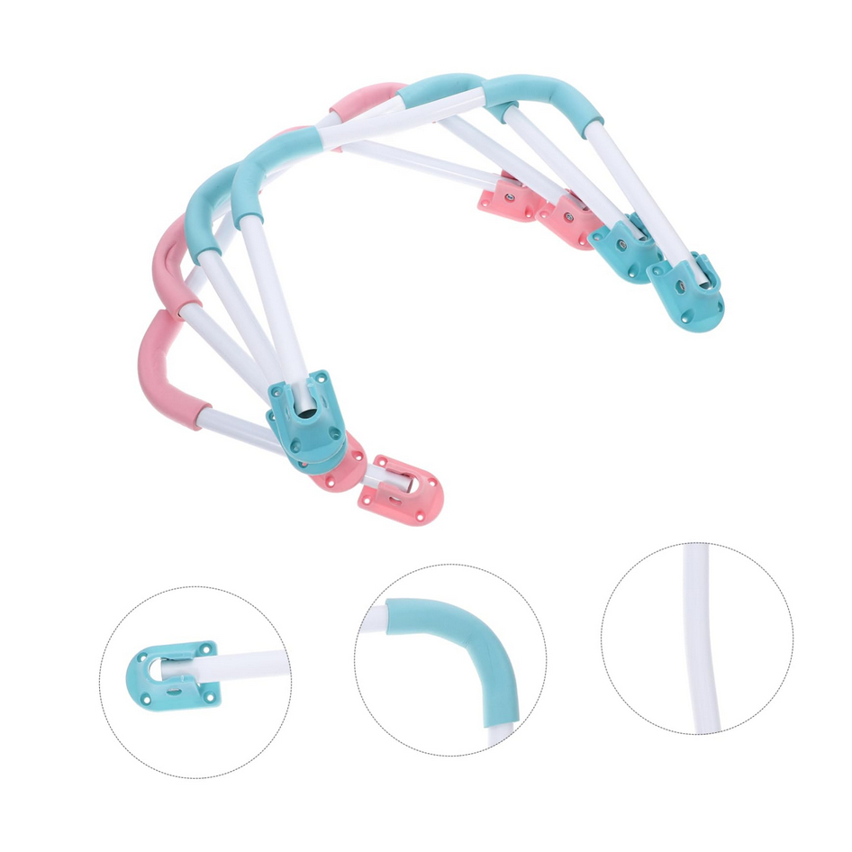 Rangka Kaki Meja Lipat Besi Tebal Kokoh DIY Meja Minimalis Anti Karat Kaki Meja Lipat Serbaguna Muda