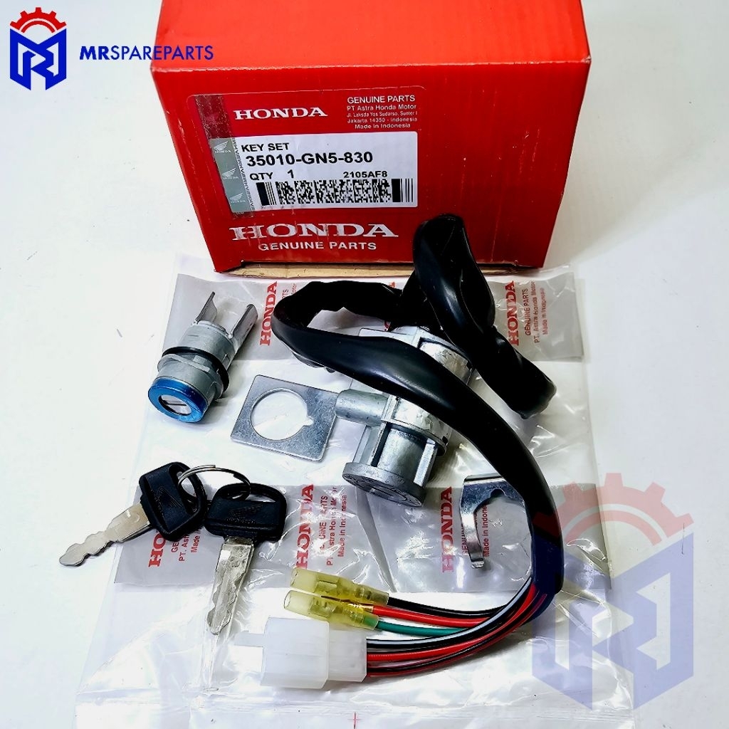 Kunci Kontak Key Set Motor Grand Astrea Legenda GN5.