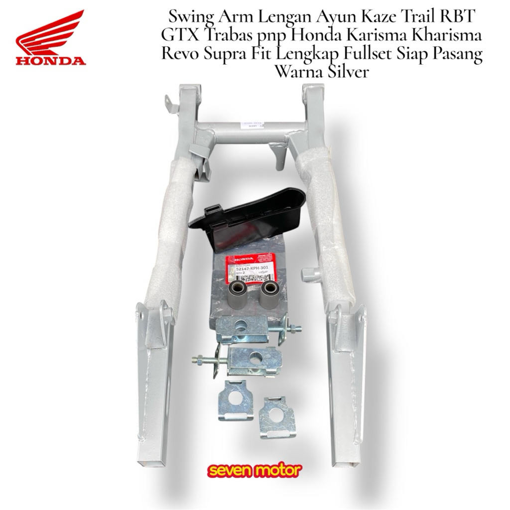Swing Arm Variasi Panjang 55cm Kaze PNP Revo Absolute Kharisma Karisma Supra Fit New Supra 125 Trail