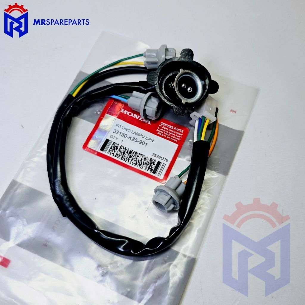Fitting Socket Lampu Depan Assy Motor Beat FI Scoopy FI K25.