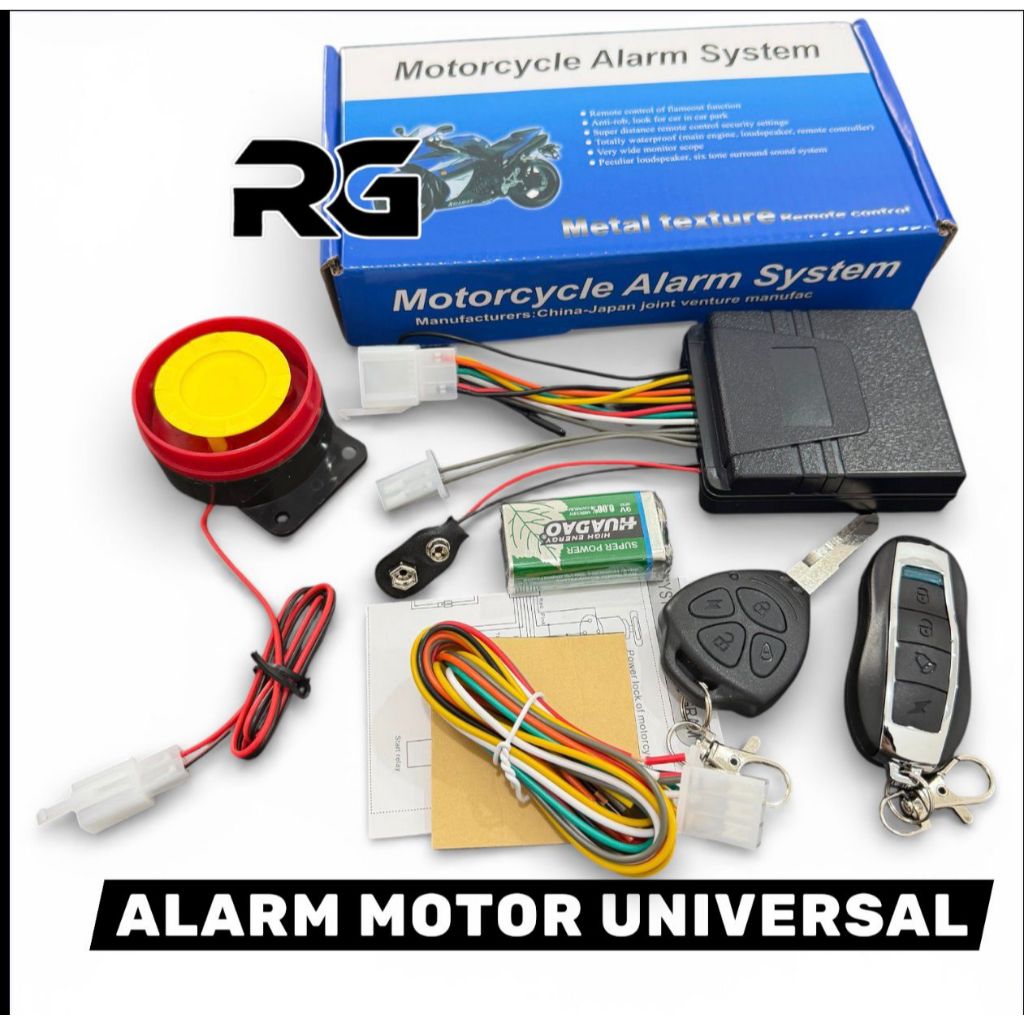 Alarm Motor / Alarm Mosco / Alarm Panastar / Alarm Mgv / Alarm Tss / Pengaman Motor
