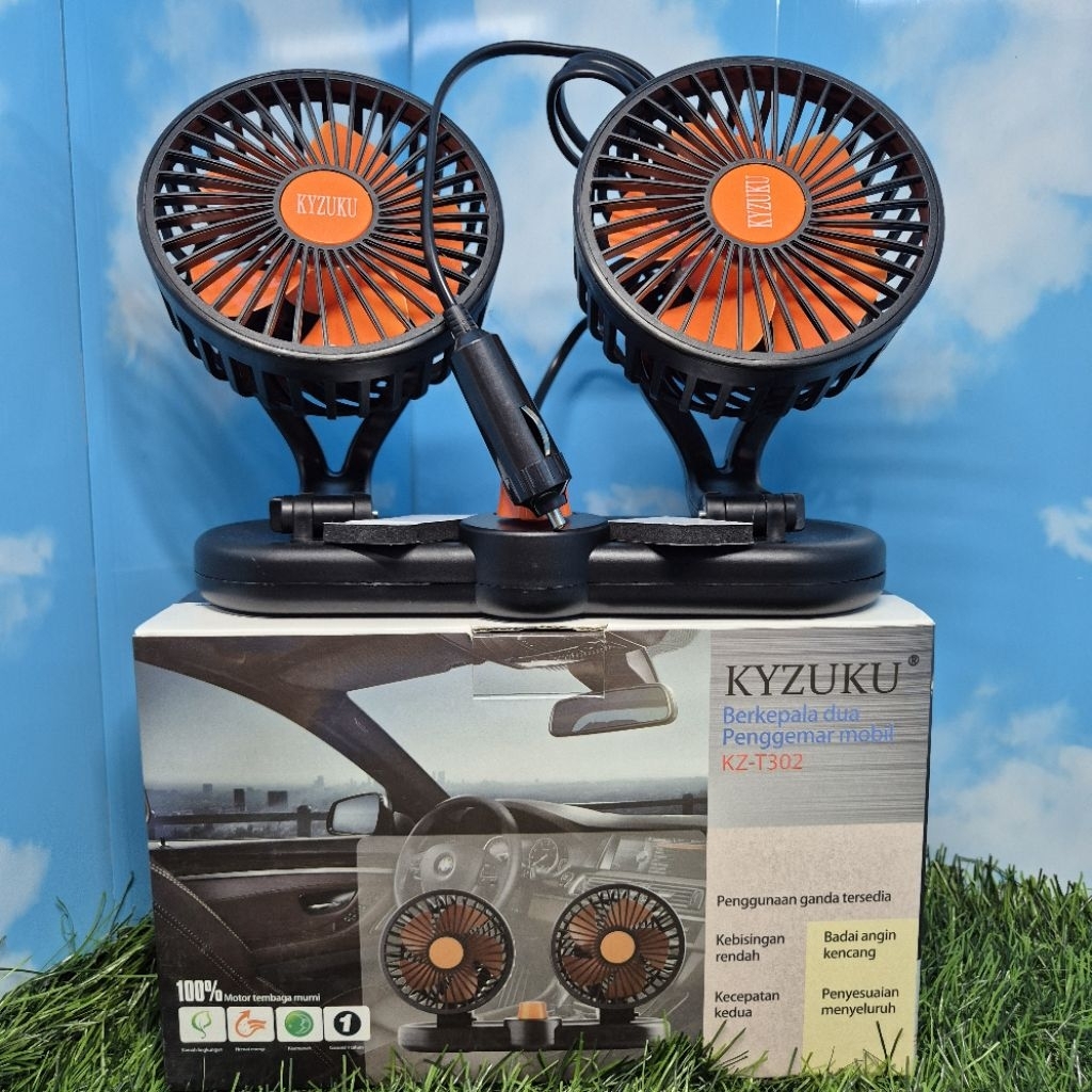 Kipas Angin Mobil Dc 24Volt kyzuku KZ-T302
