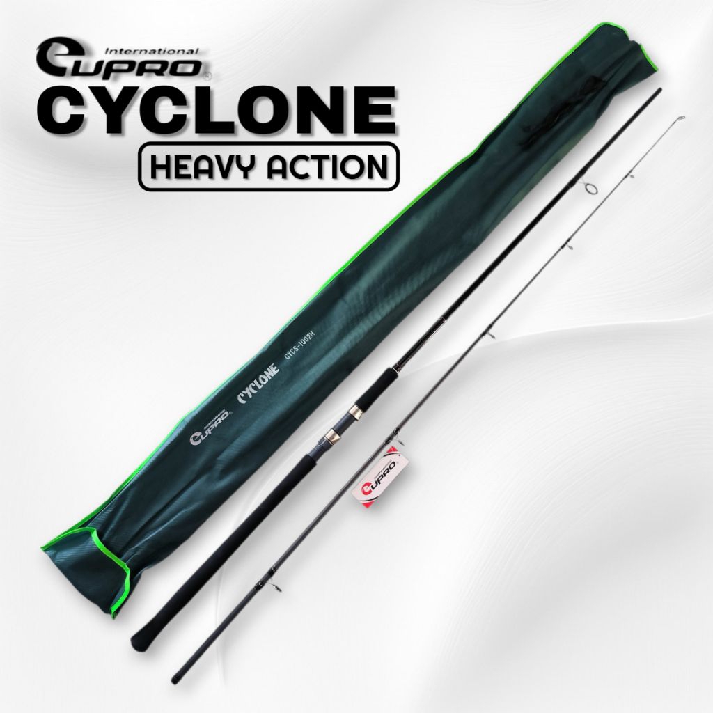 Joran Pancing Shorejig Eupro Cyclone 1002H 17-40lb
