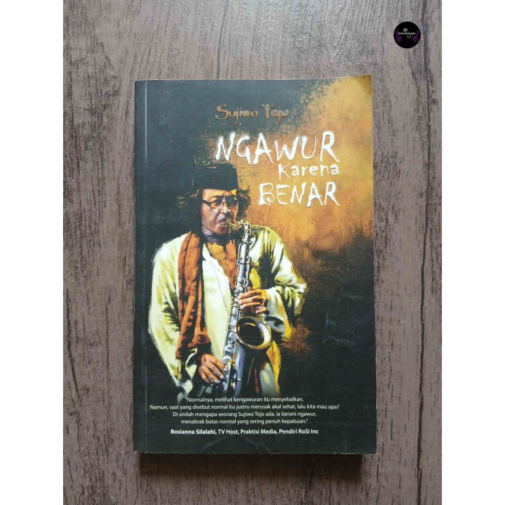 Ngawur Karena Benar - Sujiwo Tejo - Imania - Original Bekas (PA)