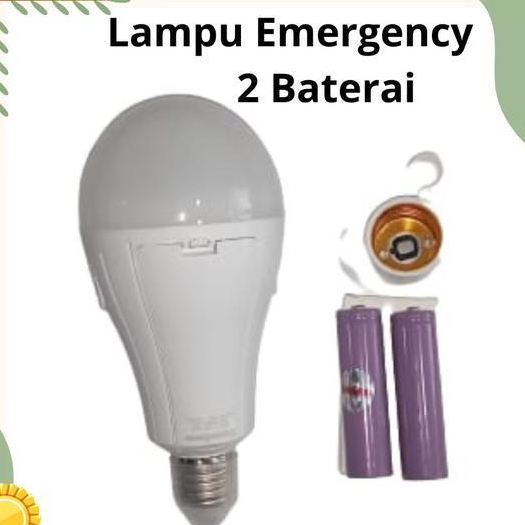 Aoki Olight- Lampu Led Magic Ac/Dc Emergency 20 Watt 2 Baterai