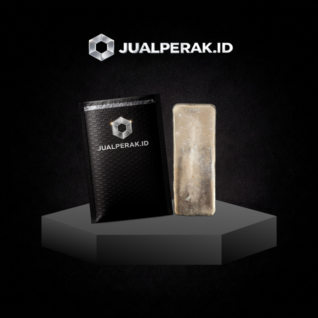 Perak No Merek 999% Perak Batangan 1000 G Gram / Silver No Brand 999% Silver Bar 1 Kg Kilogram