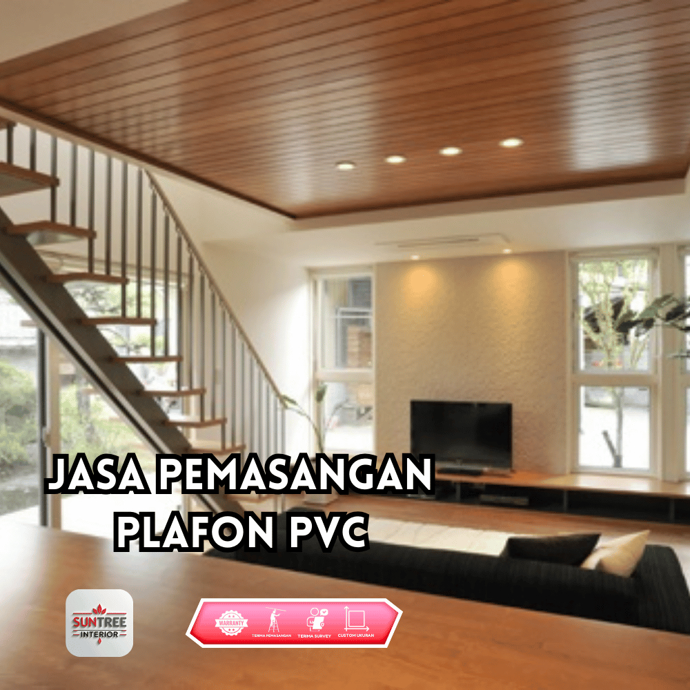 PREMIUM PLAFON PVC PENGGANTI GYPSUM / PVC PANEL - RONA - PLAFON ATAP PVC