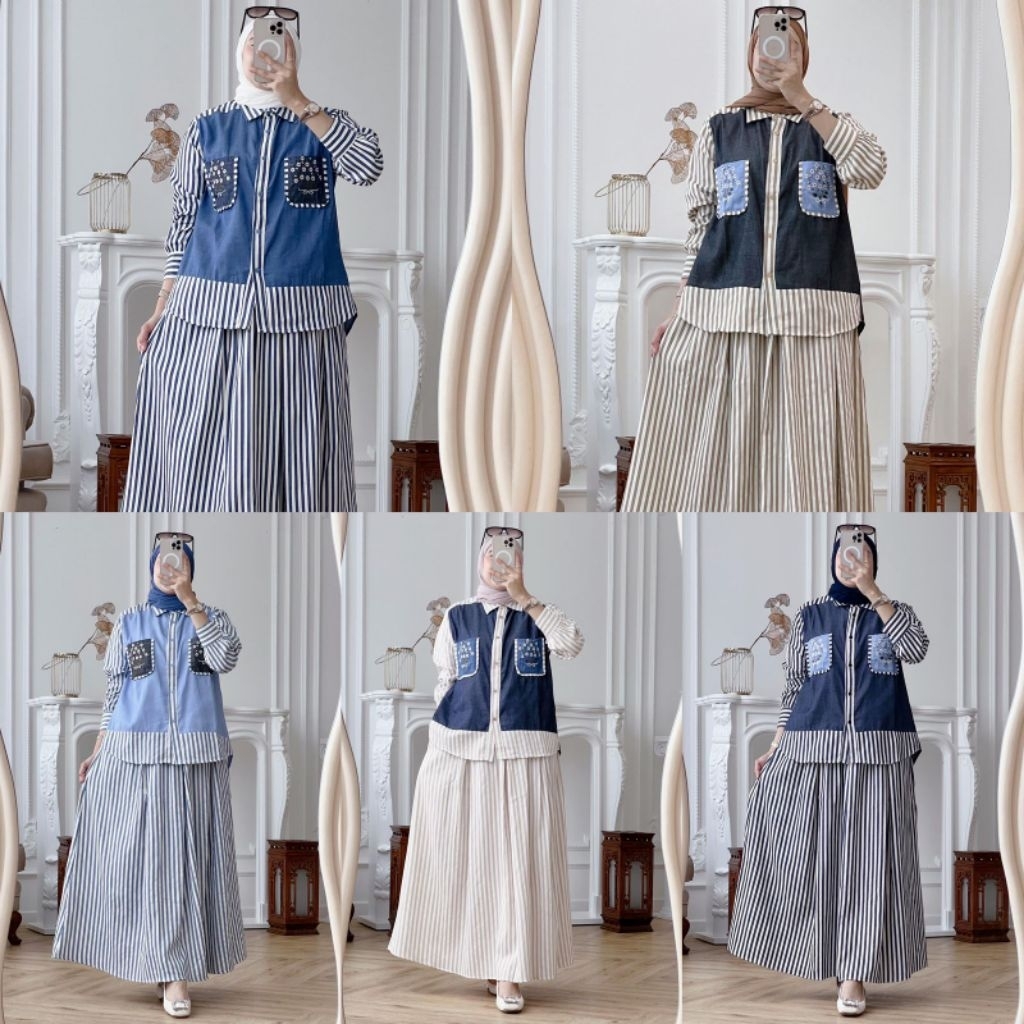 safana set rok gagil
