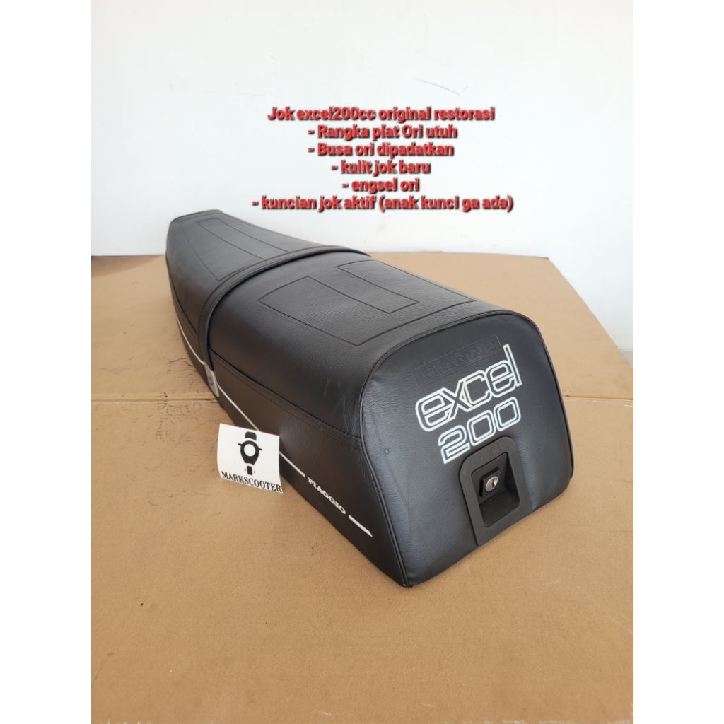 jok vespa excel 200cc original second